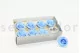 Preserved Rose L Baby Blue (set of 8) 9
