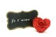 Preserved Heart-Shaped Rose XXL Red 7