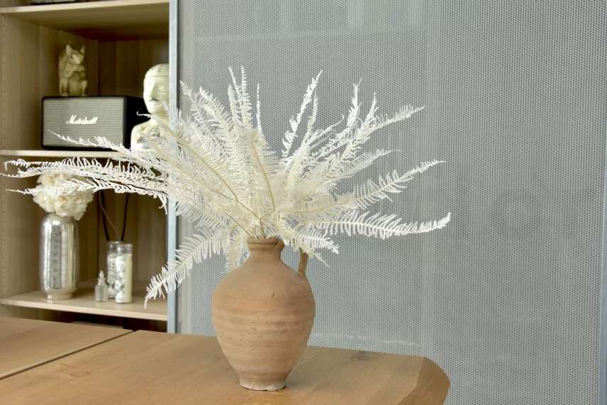 Preserved Mountain Fern White