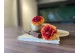 Preserved Dahlia Grace Orange (set of 2) 12