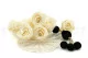 Preserved Rose L Pearl White (set of 8) 3