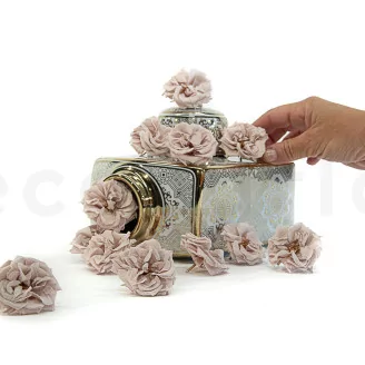 Preserved Wild Rose Gray (set of 12)