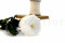 A 30 cm Preserved White English Rose in a Bulk of 25 Units