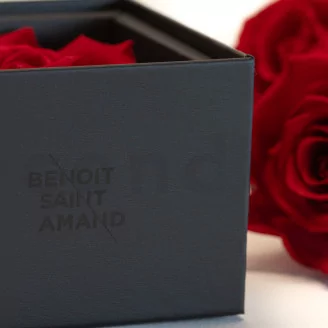 Preserved rose in a box Red