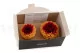 Preserved Dahlia Grace Orange (set of 2) 16
