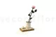 Preserved Rose on stem 12" Light Pink (x25) 9