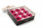 One Box of 9 Strawberry Pink Preserved Gerbera Heads