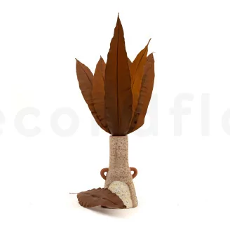 Preserved Tropical Leaf Brown (set of 8)