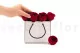 Preserved English Rose Wine Red (set of 8) 5