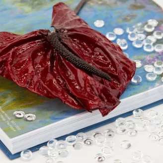 Preserved Anthurium Red (set of 3)
