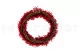 Preserved Baby's Breath Gypsophila Wreath Red 7