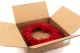 Preserved Baby's Breath Gypsophila Wreath Red 9
