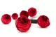 Preserved Rose Peony Red (set of 6) 1