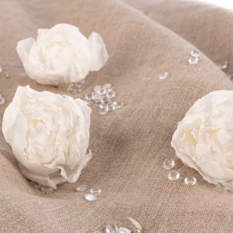 Preserved Peony White (set of 3)