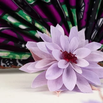Preserved Dahlia Lavender (set of 6)