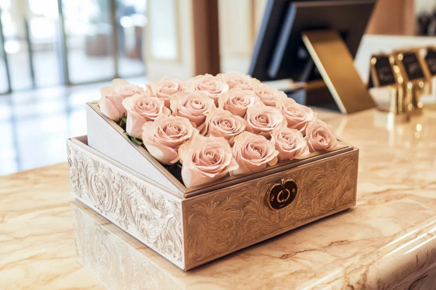 Preserved Rose XL Pink Blush (set of 6)