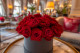 Preserved rose Kiara XL - Box of 6 - Vibrant Red Roses 1