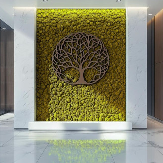 Preserved Reindeer Moss - Box 5 kg - Medium Green