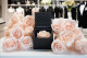 1 Pink Preserved Rose in a Square Box 1