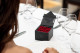 16 Red Preserved Roses in a Square Box 1