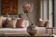 Preserved Protea Cynaroides - 1 Stem - Cream 1