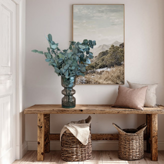 Preserved Eucalyptus Cinerea - Green-Blue