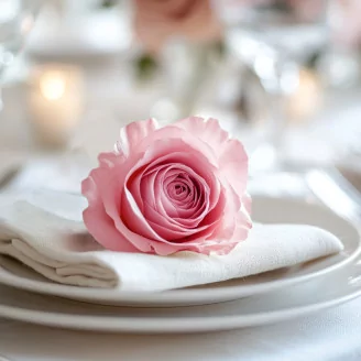 Preserved Rose XL Bridal Pink (set of 6)