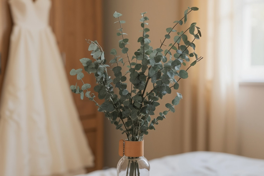 Preserved Baby-Blue Eucalyptus - Green