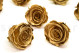 Preserved rose Kiara L - Box of 8 - Gold Roses 4