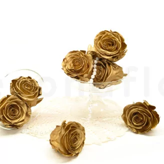 Preserved Rose L Gold (set of 8)