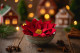 Red Poinsettia Flower - Box of 1 1