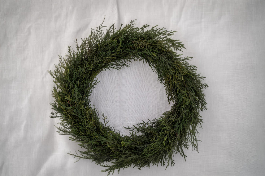Preserved Cedar Wreath