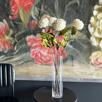 Artificial Dahlia Ivory (set of 4)