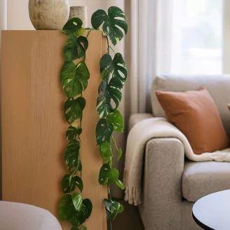 Artificial Monstera Vine Garland