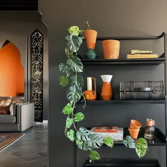 Artificial Monstera Vine Garland