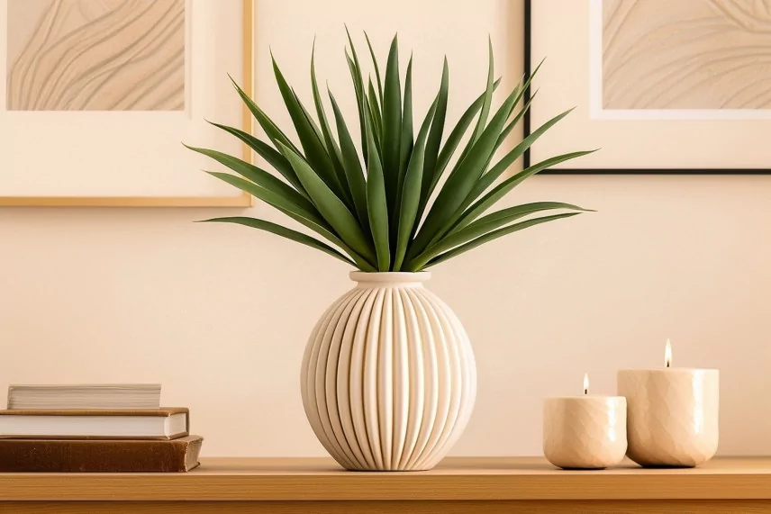 Artificial Yucca - 3 Stems - Green