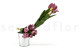 Artificial Real Touch Two-Toned Tulip Mauve & Cream (set of 10) 6