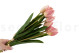 Artificial Real Touch Two-Toned Tulip Light Pink (set of 10) 3