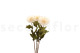 Artificial Dahlia Ivory (set of 4) 3