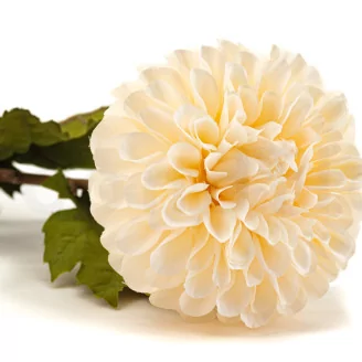 Artificial Dahlia Ivory (set of 4)