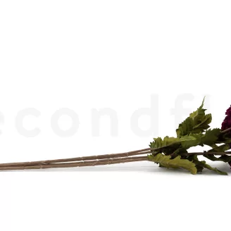 Artificial Dahlia Plum (set of 4)