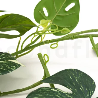 Artificial Monstera Vine Garland