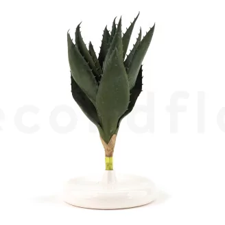 Artificial Aloe Green (set of 2)