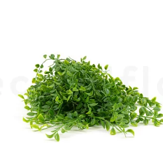 Artificial Trailing Mini Leaf Bush (set of 2)