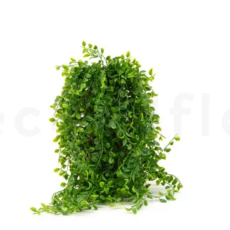 Artificial Trailing Mini Leaf Bush (set of 2)