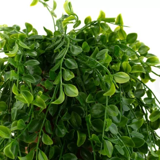 Artificial Trailing Mini Leaf Bush (set of 2)