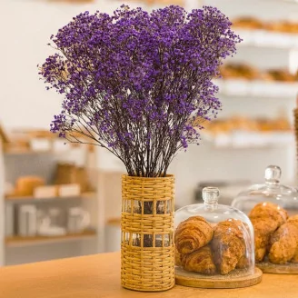 Preserved Baby's Breath Gypsophila Lavender