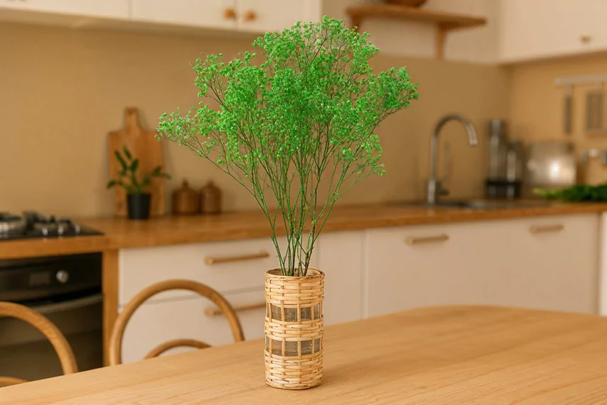 Preserved Baby's Breath Gypsophila Green