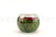 Preserved Rose In Glass Bowl Red 4