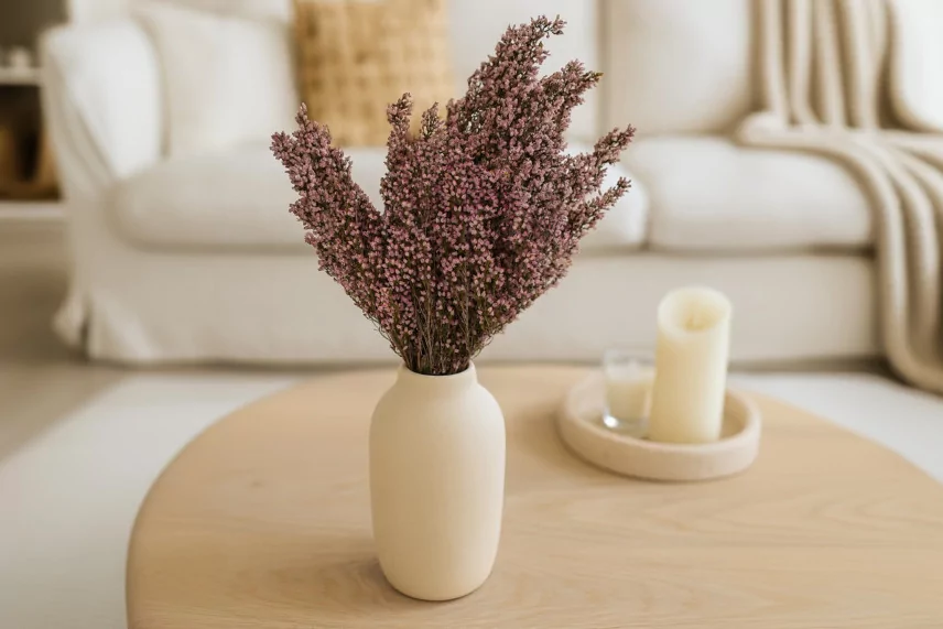 Preserved Heather - Bunch - Pink